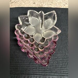 Vintage Walther Glass Grape Bowl Made In Germany